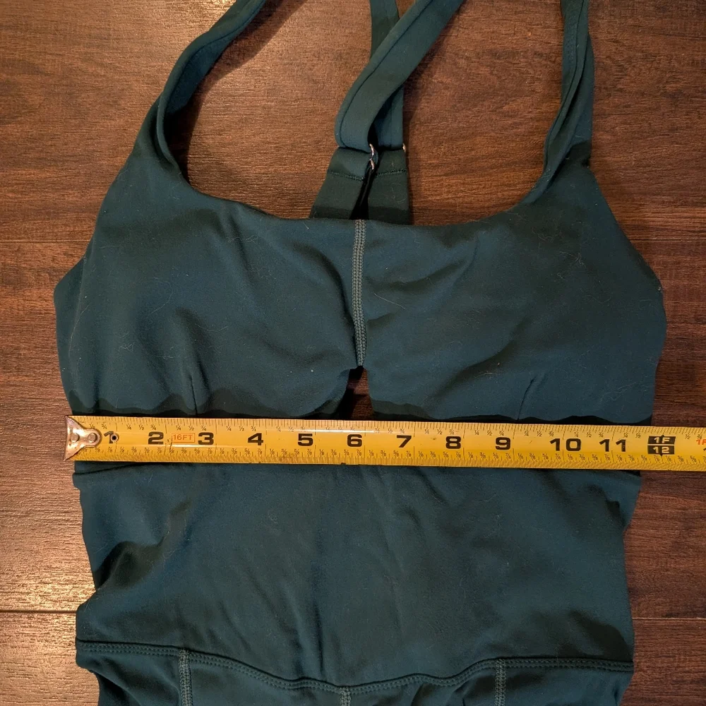 Popflex Women’s Teal Active Jumpsuit - Sleek Full-Length Workout One-Piece - Picture 7 of 11